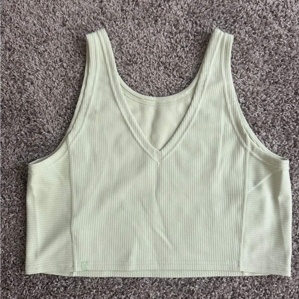 Lululemon Ribbed Softstreme Cropped Tank - Picture 2 of 2